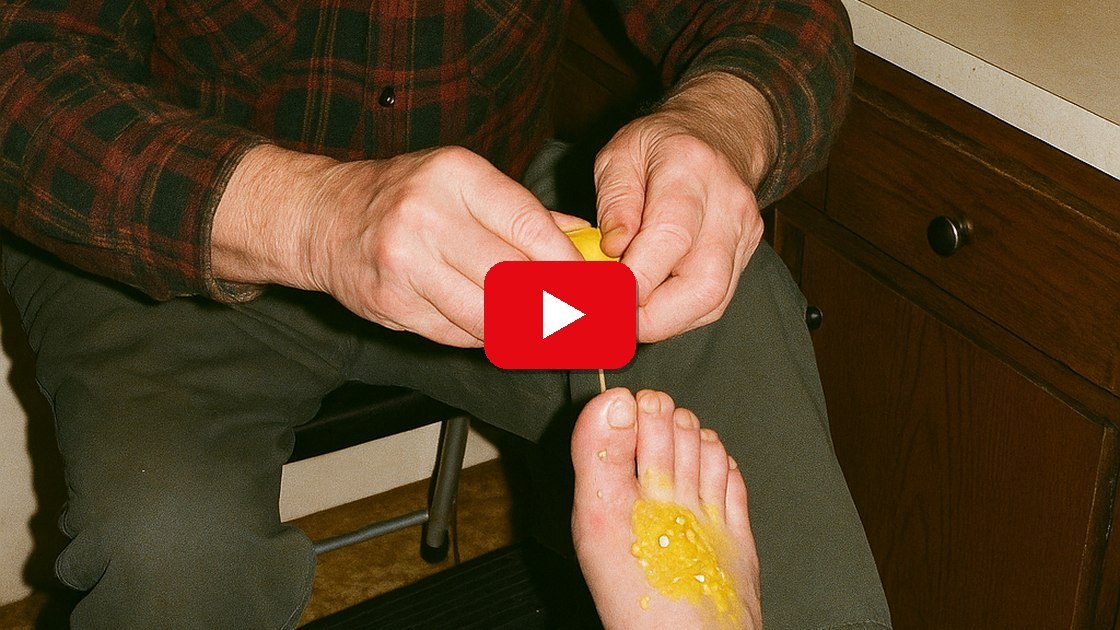 A ten-second routine being done at a kitchen counter